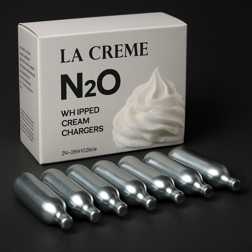 La Creme N2O 8g Chargers (24-Pack)