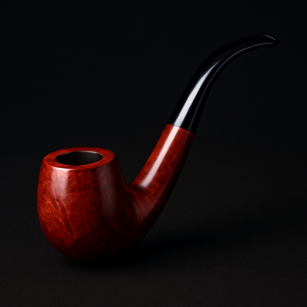 Cherry Wood Bent Pipe