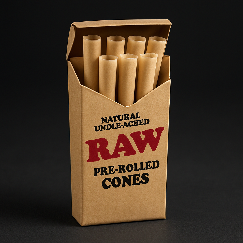 RAW Pre-Rolled Cones (6-Pack)