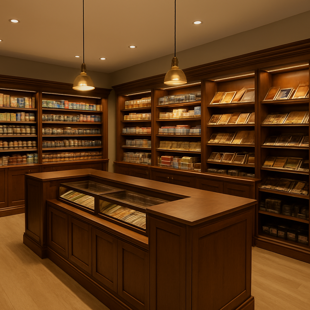 Carytown Tobacco Store Interior